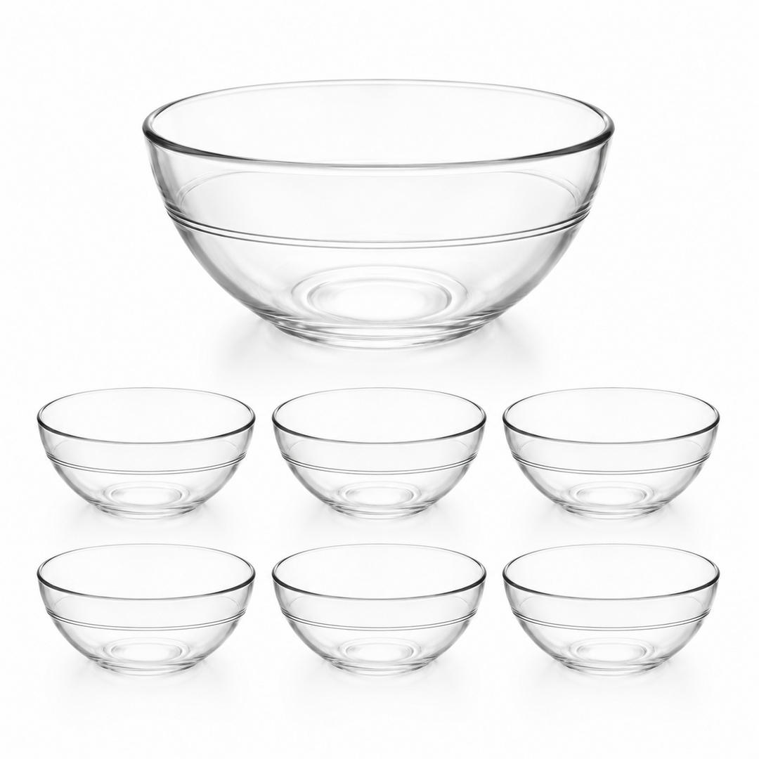 Vogue Cup Set Macedonia Plain, 65-40, 7 Pieces