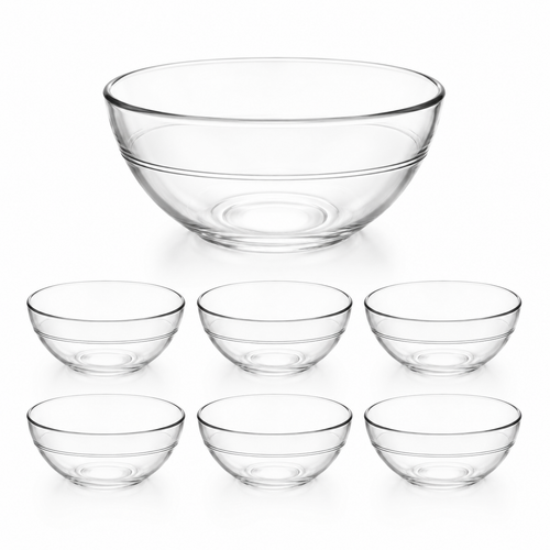 Vogue Cup Set Macedonia Plain, 65-40, 7 Pieces