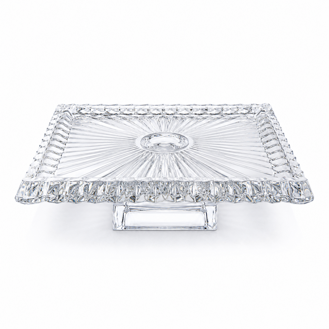 Crown Fruit Bowl with Throne, 29x29x9.5 Cm, 65-29, 1 Piece