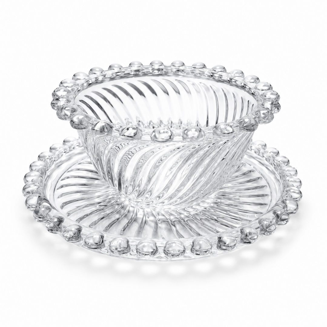 Pearl Set Cup Macedonia Wavy, 65-37, 12 Pieces