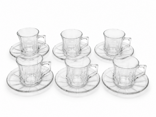 Simple Turkish Tea Cup, 65-35, 12 Pieces