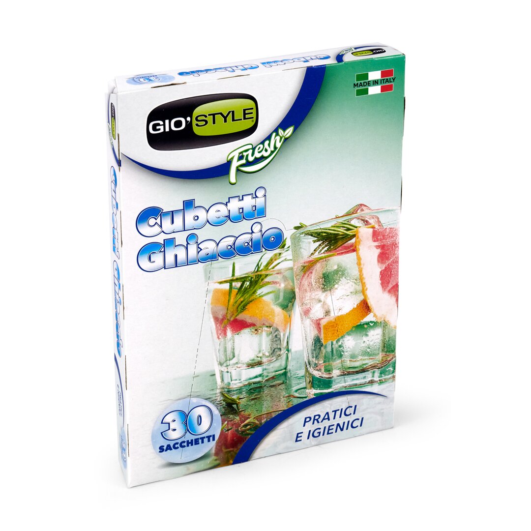 Giostyle Ice Bags Ice Bag, 30 Units, 1 Piece