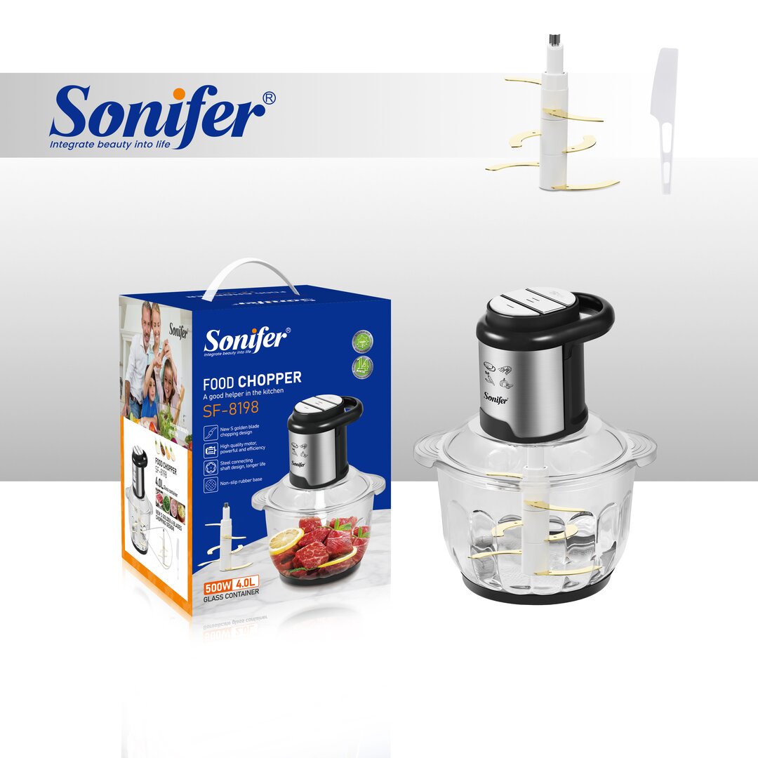 Sonifer Grirëse Perimesh Qelqi, 4 Lt, 500W, Sf-8198, 1 Copë