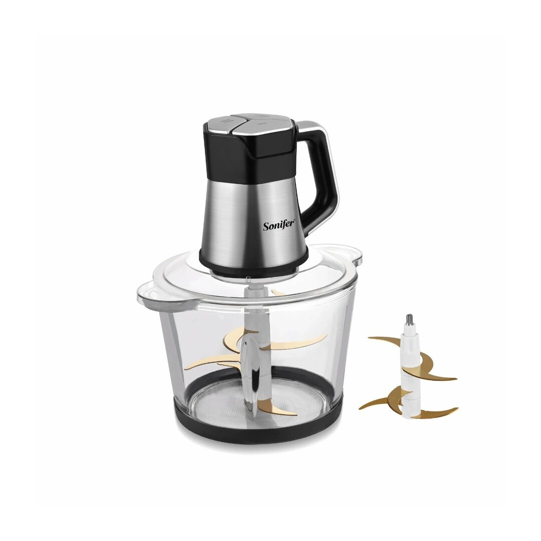 Sonifer Glass Vegetable Chopper, 3 Lt, 600W, Sf-8187, 1 Piece