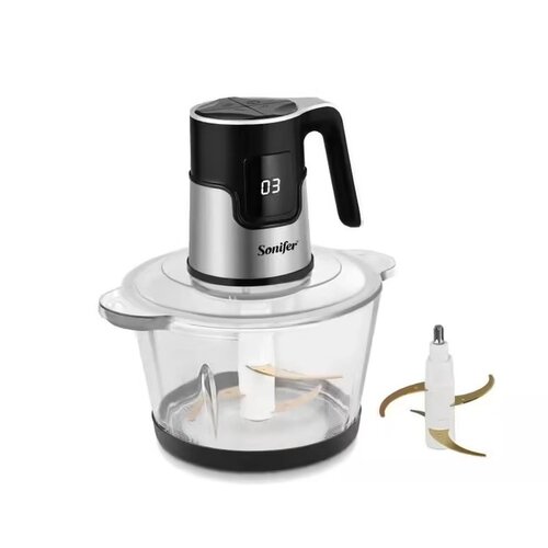 Sonifer Glass Vegetable Chopper, 2 Lt, 600W, Sf-8188, 1 Piece