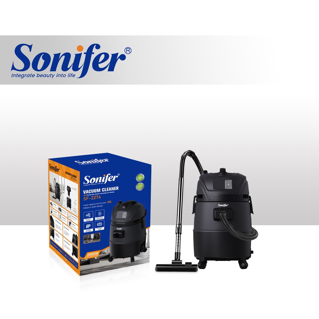 Sonifer Multifunctional Vacuum Cleaner, 30 Lt, 3In1, 2000W, Sf-2274, 1 Piece