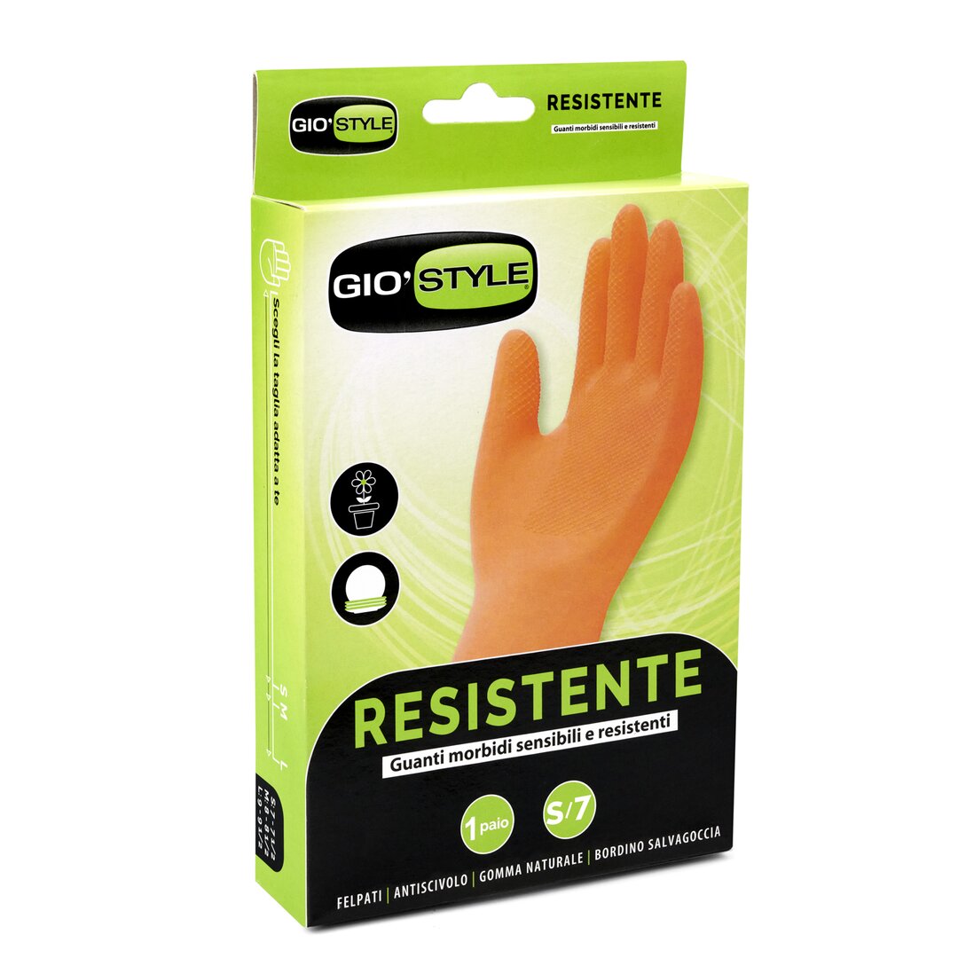 Giostyle Orange Multipurpose Sturdy Gloves S, 1 Piece