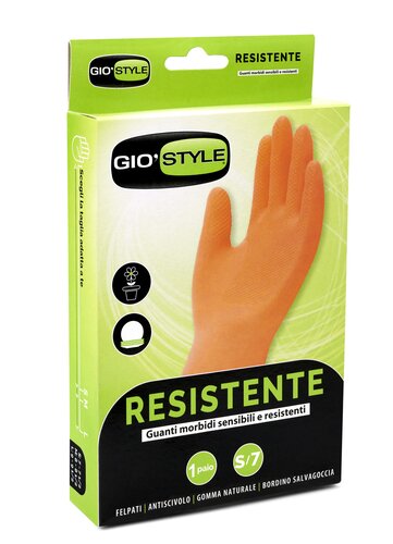 Giostyle Orange Multipurpose Sturdy Gloves S, 1 Piece