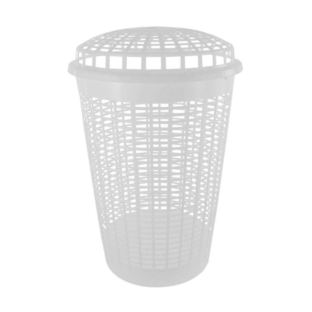 Giostyle Linda Grid White Clothes Basket, 1 Piece