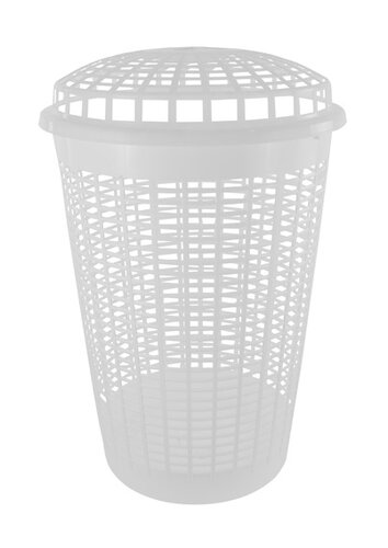Giostyle Linda Grid White Clothes Basket, 1 Piece