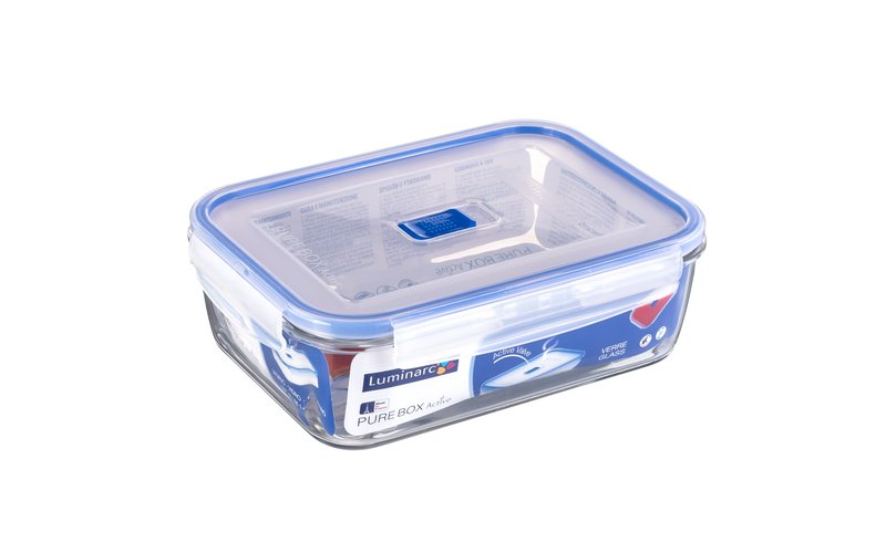 Luminarc Pure Box Active Tas me Kapak Plastik 197 Cl, 1 Copë